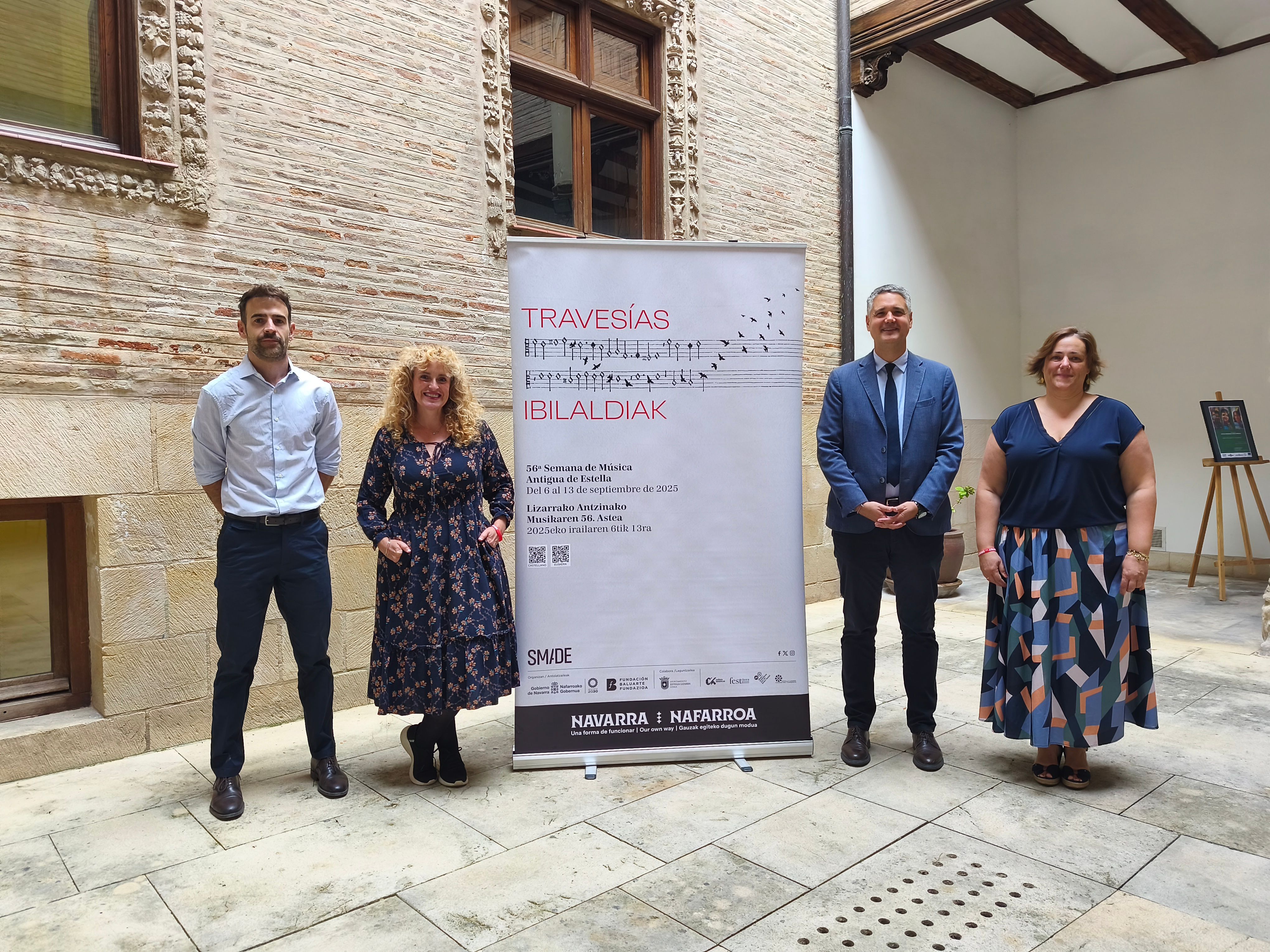 La Semana de Música Antigua de Estella presenta su 56 edición: Travesías